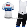 Set Fietsshirt + Korte Koersbroek 2018 Lotto Soudal Europees kampioenschap